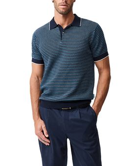 Rodd & Gunn Rodd & Gun Oyster Island Striped Polo