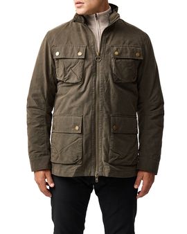 Rodd & Gunn Rodd & Gunn Aberdeen Cotton Blend Zip Pocket Jacket