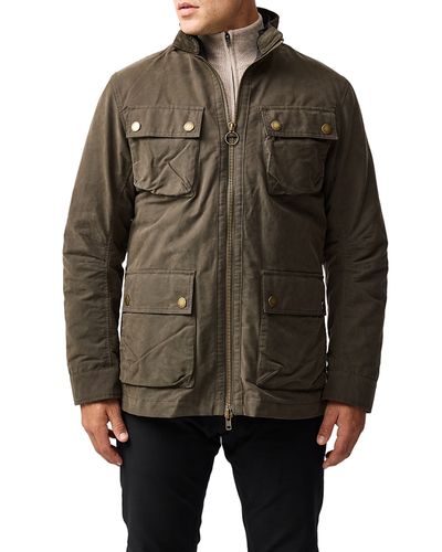 Rodd & Gunn Rodd & Gunn Aberdeen Cotton Blend Zip Pocket Jacket
