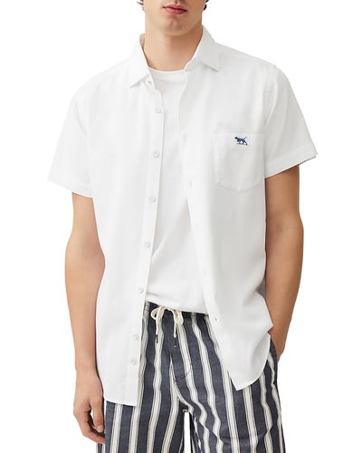 Rodd & Gunn Rodd & Gunn Airtex Short Sleeve Slim Fit Shirt