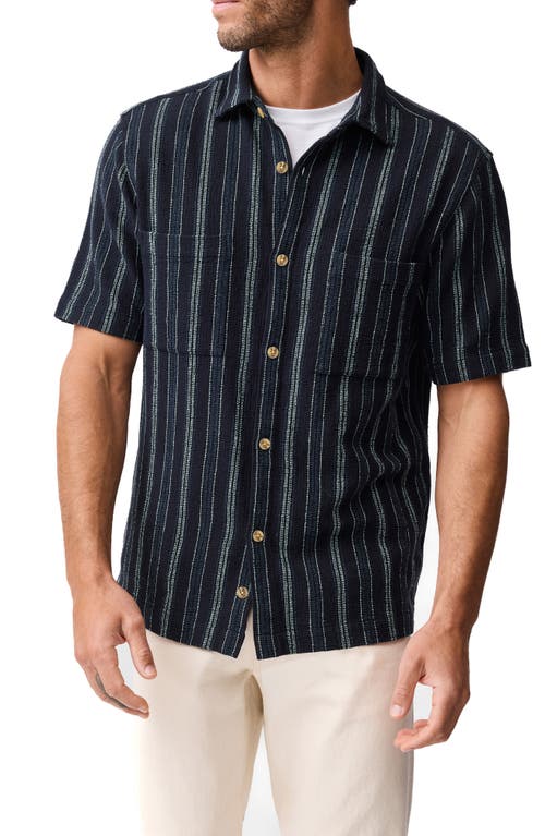 Rodd & Gunn Rodd & Gunn Harley Open Weave Short Sleeve Button-Up Shirt