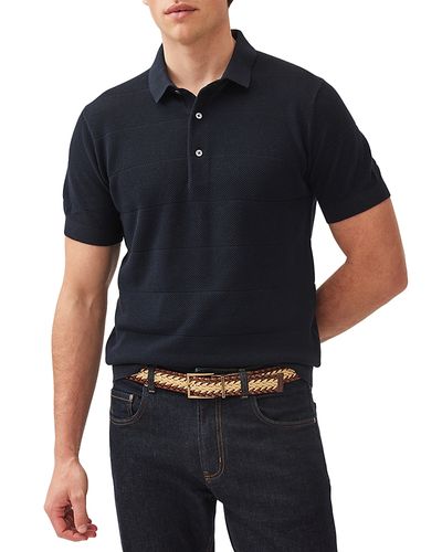 Rodd & Gunn Rodd & Gunn Masons Regular Fit Flat Knit Polo Shirt