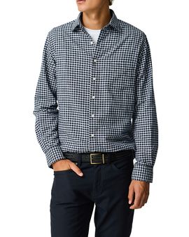 Rodd & Gunn Rodd & Gunn Mckerrow Cotton & Linen Checked Shirt