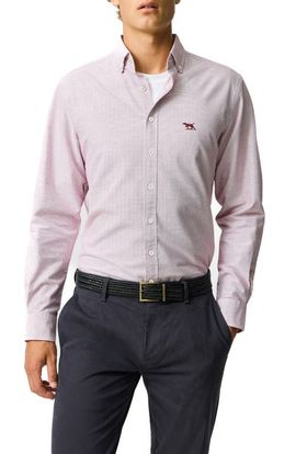 Rodd & Gunn Rodd & Gunn Oxford Crossings Sports Fit Cotton Dobby Button-Down Shirt