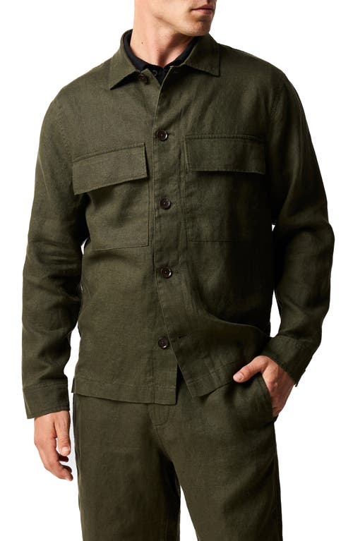 Rodd & Gunn Rodd & Gunn Resort Linen Overshirt