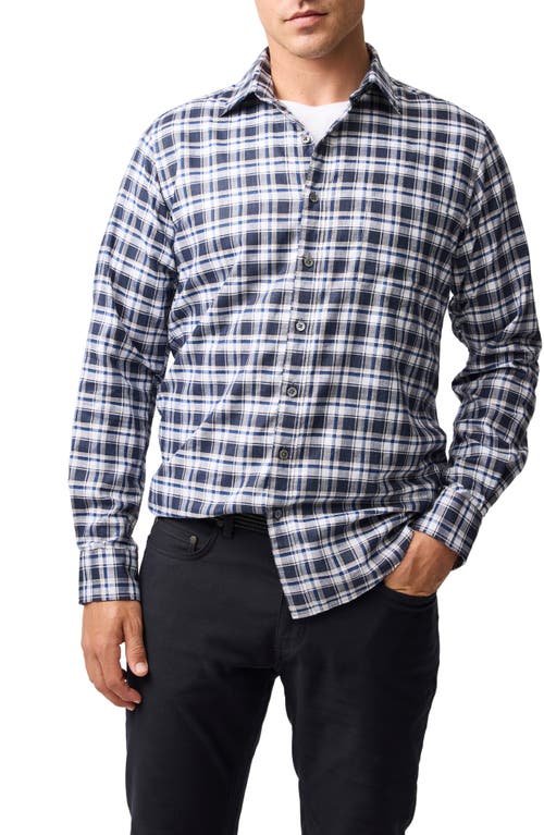 Rodd & Gunn Rodd & Gunn Ridgelands Plaid Cotton & Linen Button-Up Shirt