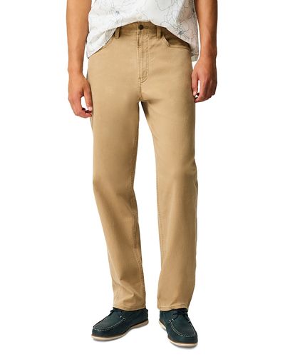 Rodd & Gunn Rodd & Gunn Selwyn Huts Loose Fit Jeans in Saddle