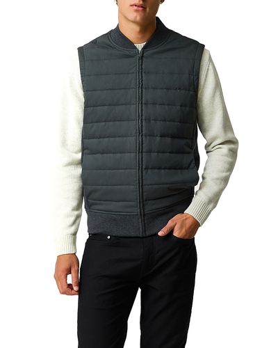 Rodd & Gunn Rodd & Gunn Woodside Cotton Quilted Panel Zip Vest