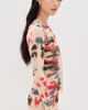 Rodebjer Rodebjer Cardi Tie Dye Top Red Multi - 4