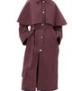 Rodebjer Rodebjer Malin Long Coat Rusty Brown - 1