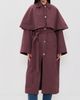 Rodebjer Rodebjer Malin Long Coat Rusty Brown - 2