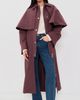 Rodebjer Rodebjer Malin Long Coat Rusty Brown - 5