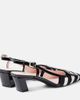 Roger Vivier Roger Vivier Belle Vivier 45 calf hair slingback pumps - 2