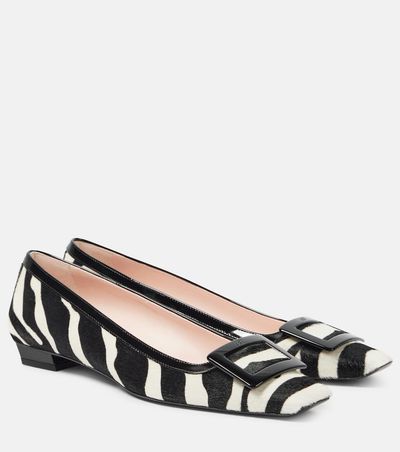 Roger Vivier Roger Vivier Belle Vivier 25 calf hair pumps