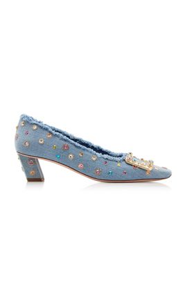 Roger Vivier Roger Vivier Belle Vivier Embroidery Pumps