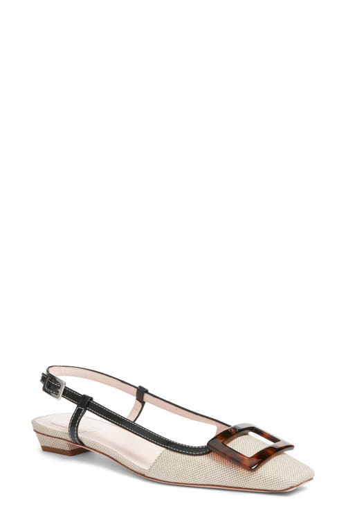 Roger Vivier Roger Vivier Belle Vivier Slingback Ballerina Slingback Flat