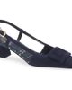 Roger Vivier Roger Vivier Belle Vivier Suede Slingback Pump - 1