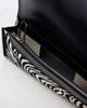 Roger Vivier Roger Vivier Belle Vivier zebra-print calf hair clutch - 3