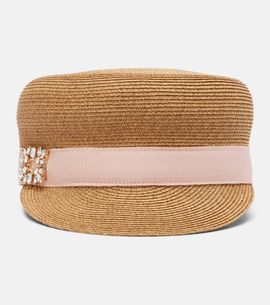 Roger Vivier Roger Vivier Broche Vivier newsboy cap