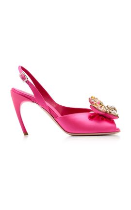 Roger Vivier Roger Vivier Choc Butterfly Slingback Pumps