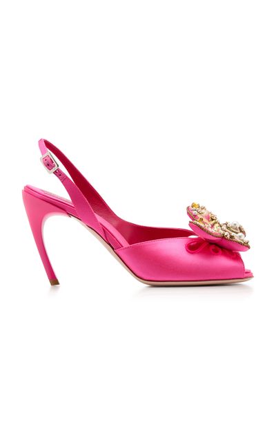 Roger Vivier Roger Vivier Choc Butterfly Slingback Pumps