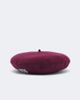Roger Vivier Roger Vivier Crystal-embellished wool beret - 1