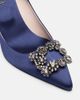 Roger Vivier Roger Vivier Efflorescence 65 embellished satin pumps - 6