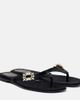 Roger Vivier Roger Vivier Embellished satin thong sandals - 1