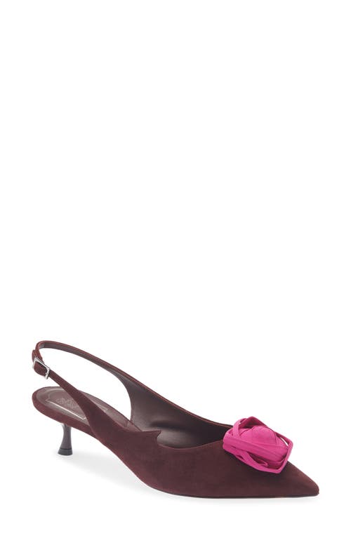 Roger Vivier Roger Vivier I Love Vivier Roses Slingback Pump