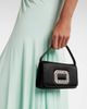 Roger Vivier Roger Vivier Pilgrim Micro embellished satin shoulder bag - 2