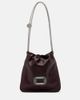 Roger Vivier Roger Vivier Pilgrim Mini leather bucket bag - 1