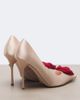 Roger Vivier Roger Vivier Rose Vivier floral-appliqué satin pumps - 3