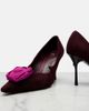 Roger Vivier Roger Vivier Rose Vivier floral-appliquÃ© suede pumps - 6
