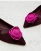 Roger Vivier Roger Vivier Rose Vivier suede ballet flats - 6
