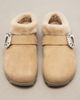 Roger Vivier Roger Vivier Slidy Viv' shearling-lined suede mules - 6