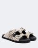 Roger Vivier Roger Vivier Slidy Viv' snake-print leather sandals - 1
