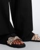 Roger Vivier Roger Vivier Slidy Viv' snake-print leather sandals - 2