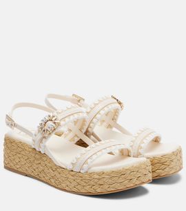 Roger Vivier Roger Vivier Summer Strass espadrille sandals