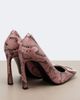 Roger Vivier Roger Vivier Trompette snake-print leather pumps - 3