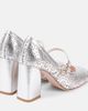 Roger Vivier Roger Vivier Très Vivier metallic leather Mary Jane pumps - 2