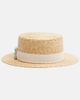 Roger Vivier Roger Vivier Très Vivier straw boater hat - 1