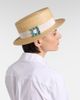 Roger Vivier Roger Vivier Très Vivier straw boater hat - 2