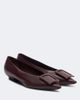 Roger Vivier Roger Vivier Viv' in The City leather ballet flats - 1