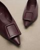 Roger Vivier Roger Vivier Viv' in The City leather ballet flats - 6