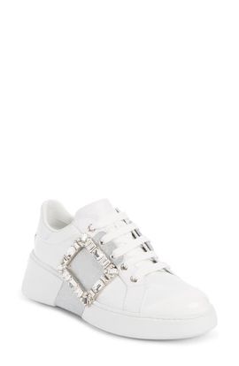 Roger Vivier Roger Vivier Viv Skate Crystal Buckle Sneaker