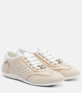 Roger Vivier Roger Vivier Viv Up low-top sneakers