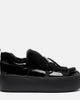 Roger Vivier Roger Vivier Viv' Up shearling and patent leather sneakers - 4