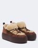 Roger Vivier Roger Vivier Viv' Up shearling and suede sneakers - 1