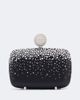Roger Vivier Roger Vivier Vivier Marlene embellished satin clutch - 1
