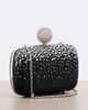 Roger Vivier Roger Vivier Vivier Marlene embellished satin clutch - 4
